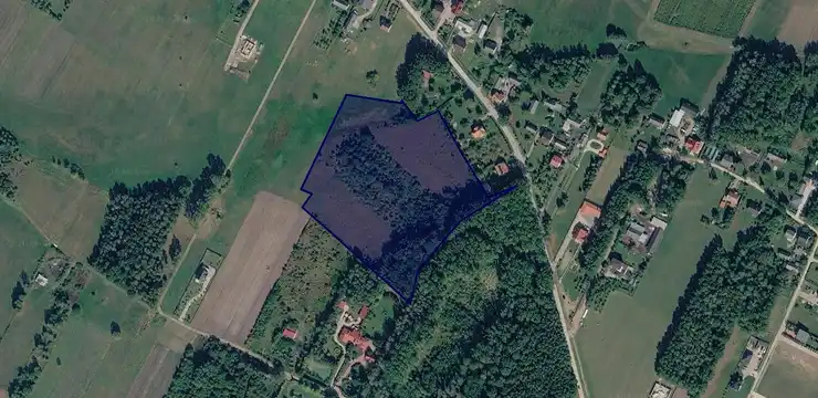Działka na sprzedaż - ŚWIĘTOKRZYSKIE, kielecki, Chęciny, Skiby 676/1