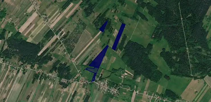 Działka na sprzedaż - ŚWIĘTOKRZYSKIE, kielecki, Pierzchnica, Podlesie 97