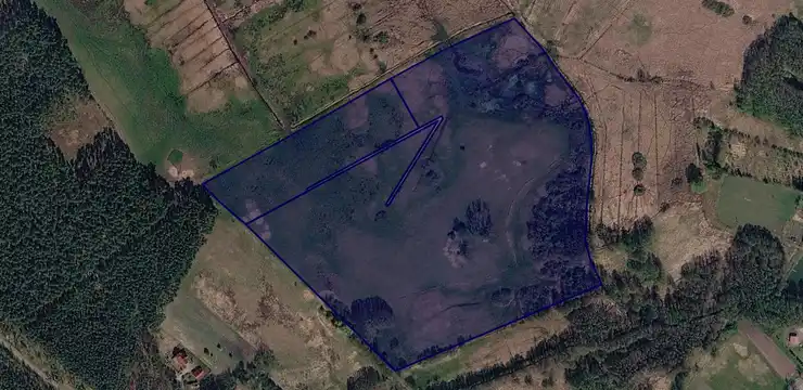 Działka na sprzedaż - ZACHODNIOPOMORSKIE, myśliborski, Dębno, Różańsko 386