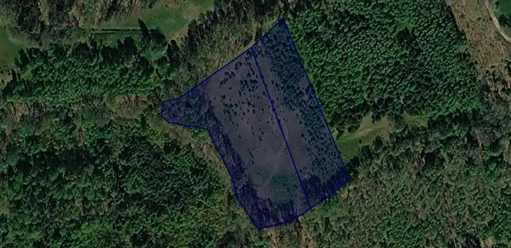 Działka na sprzedaż - ZACHODNIOPOMORSKIE, szczecinecki, Borne Sulinowo, Kiełpino 151/1