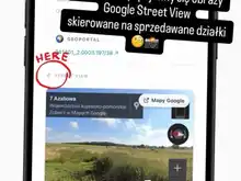 Google Street View skierowany prosto na działkę. Nowość na tuziemia.pl