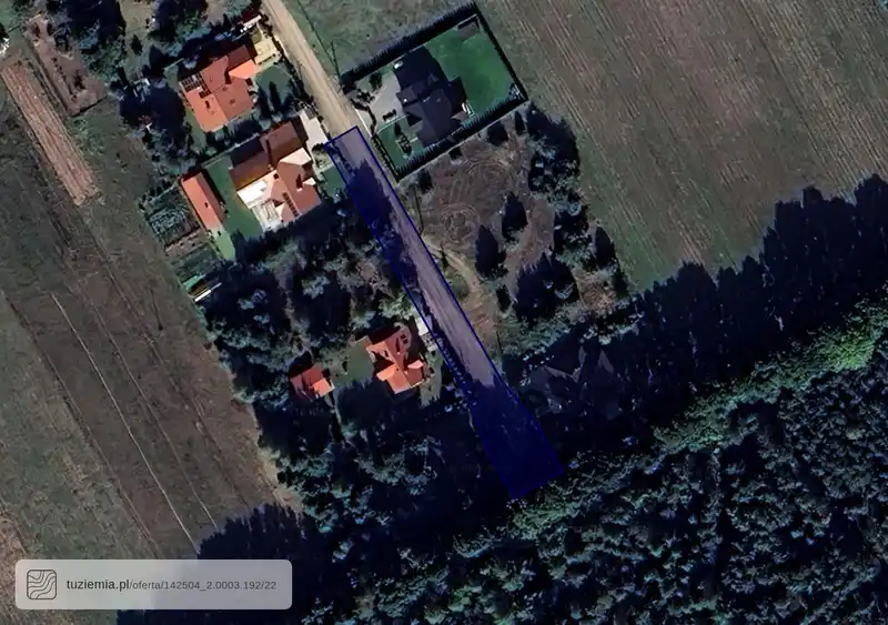 Działka na sprzedaż Dąbrowa Jastrzębska