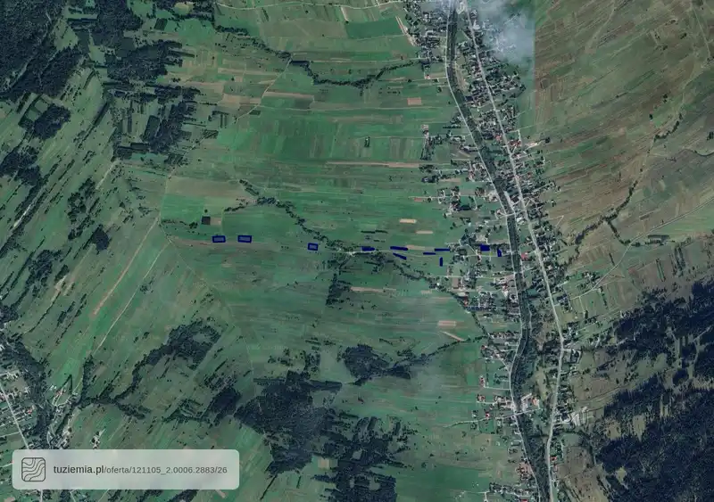 Działka na sprzedaż Zubrzyca Dolna