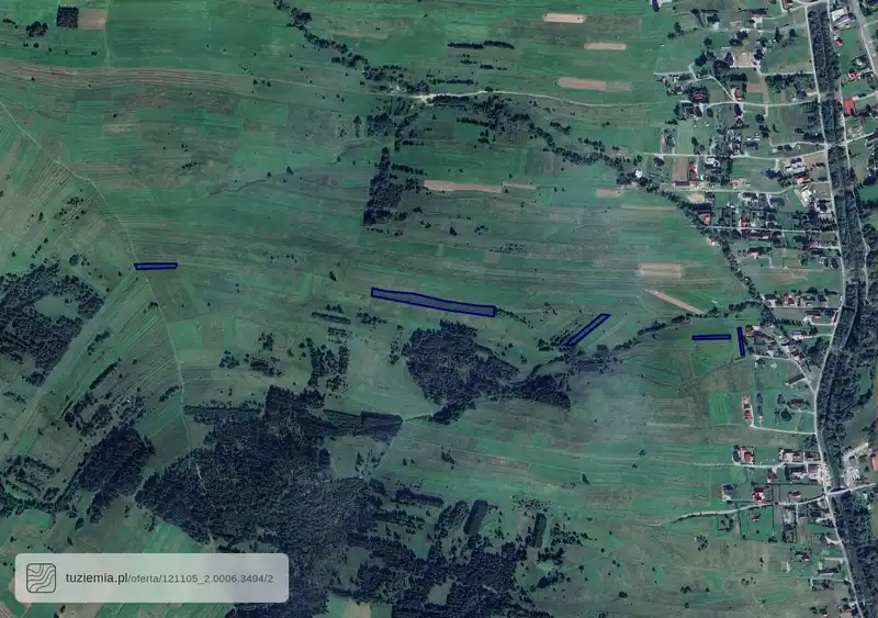 Działka na sprzedaż Zubrzyca Dolna