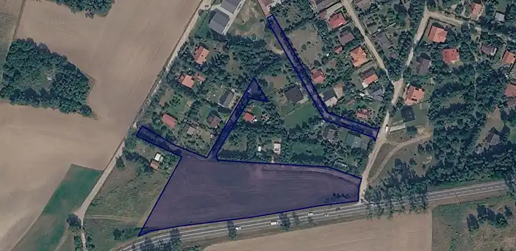 Działka na sprzedaż - WIELKOPOLSKIE, ostrzeszowski, Kobyla Góra, Ligota 87/55
