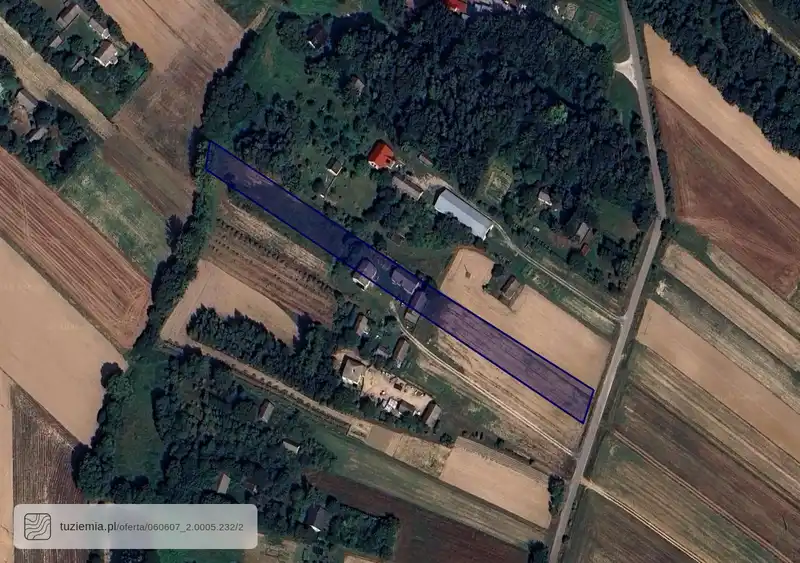 Działka na sprzedaż Krzywe
