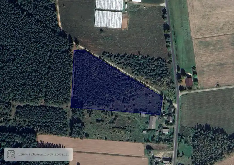Działka na sprzedaż Tyczyn Kolonia