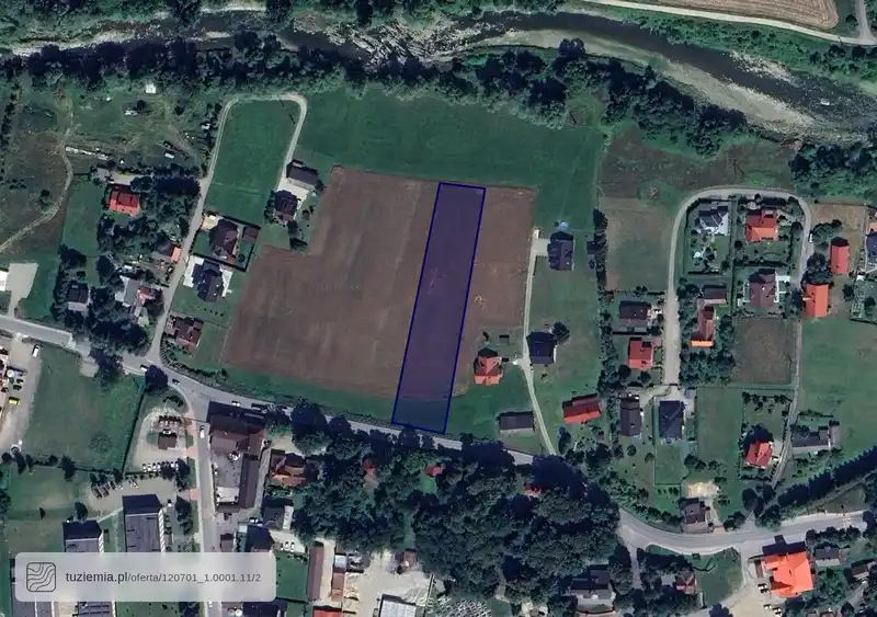 Działka na sprzedaż Obr 1