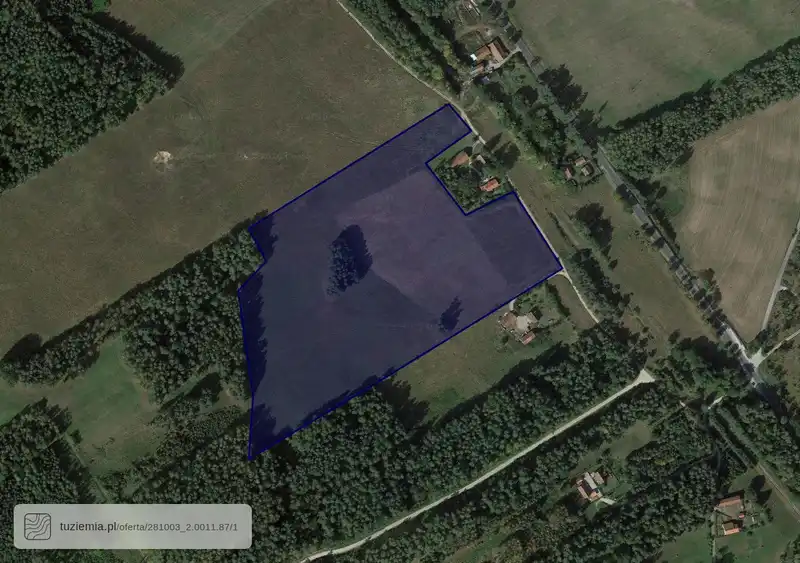 Działka na sprzedaż Krzywe