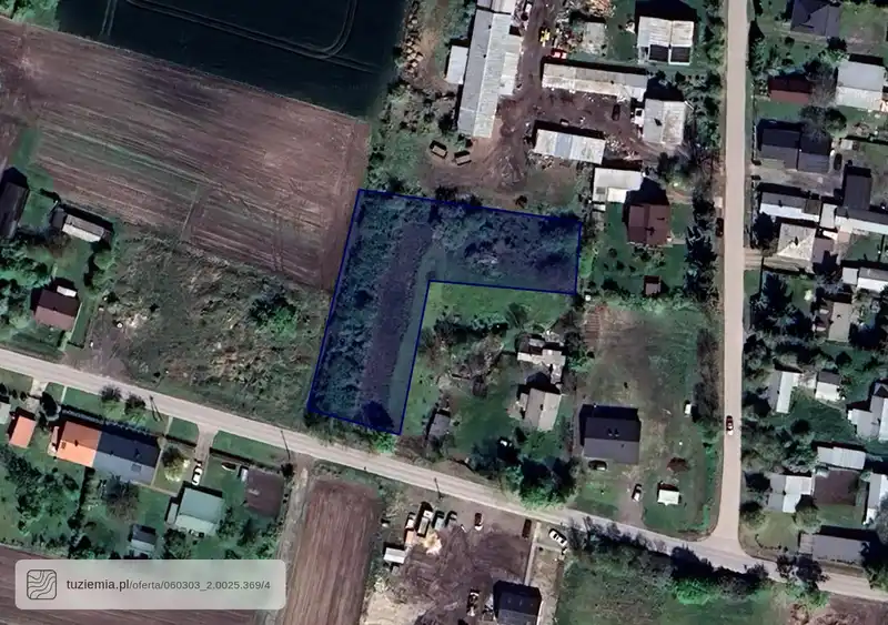 Działka na sprzedaż Srebrzyszcze