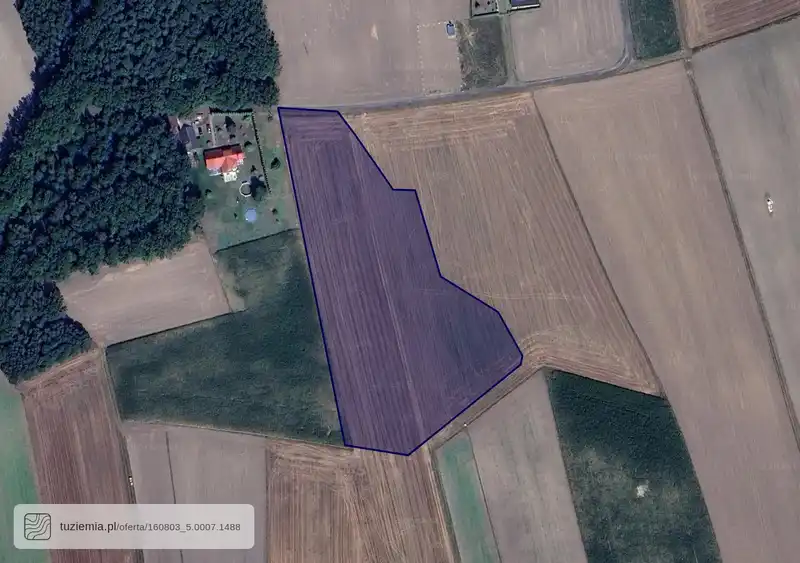 Działka na sprzedaż Borki Wielkie