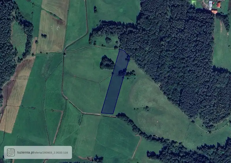 Działka na sprzedaż Miłogórze