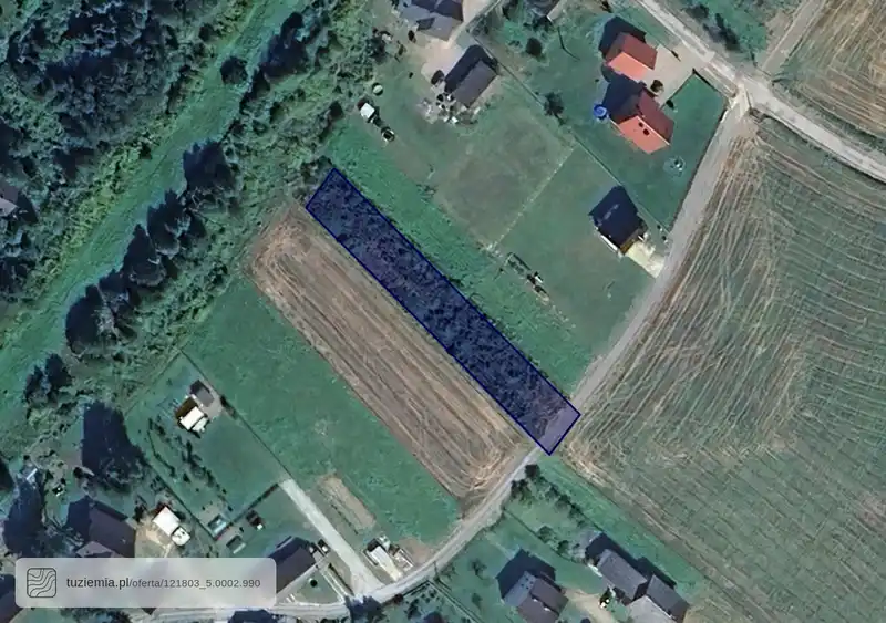 Działka na sprzedaż Barwałd Średni