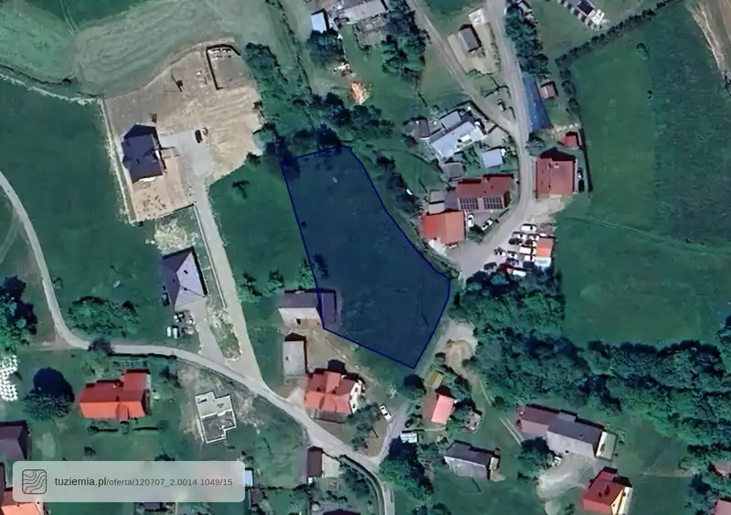 Działka na sprzedaż Pisarzowa