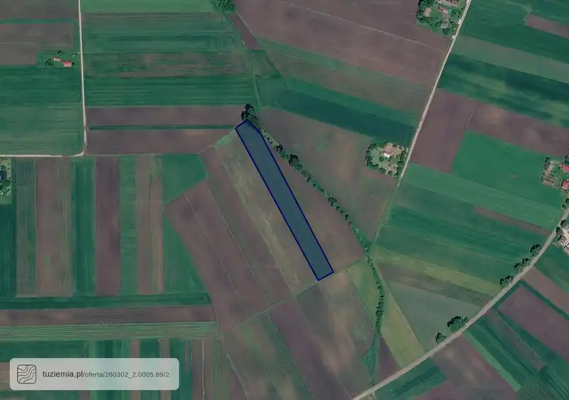 Działka na sprzedaż Krępice