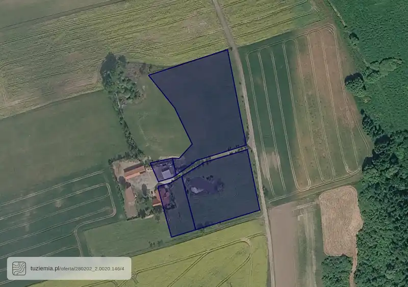 Działka na sprzedaż Zakrzewiec