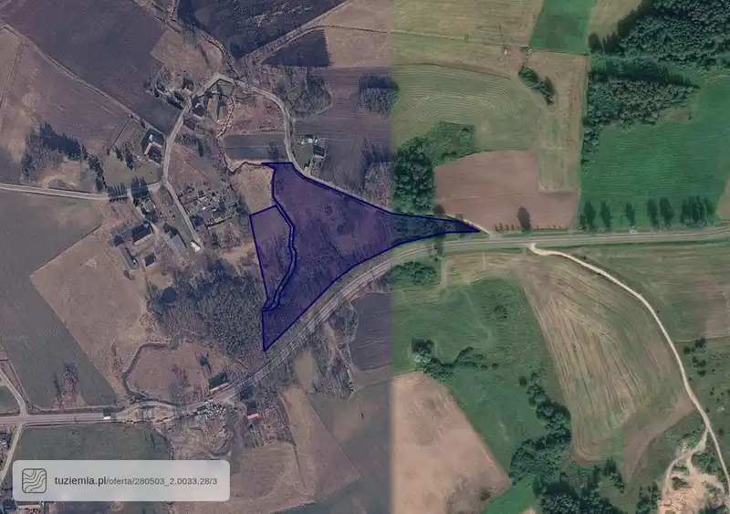 Działka na sprzedaż Skomentno Wielkie