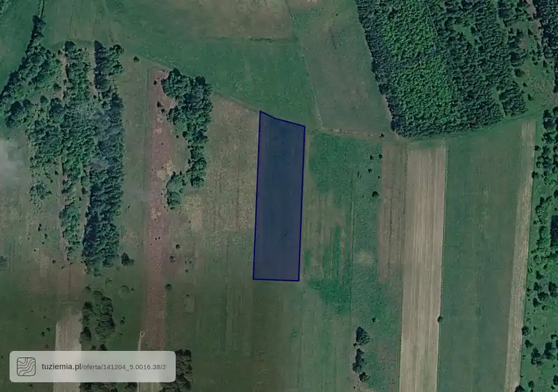 Działka na sprzedaż Tyborów