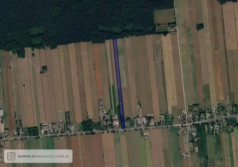 Działka na sprzedaż Załuzie