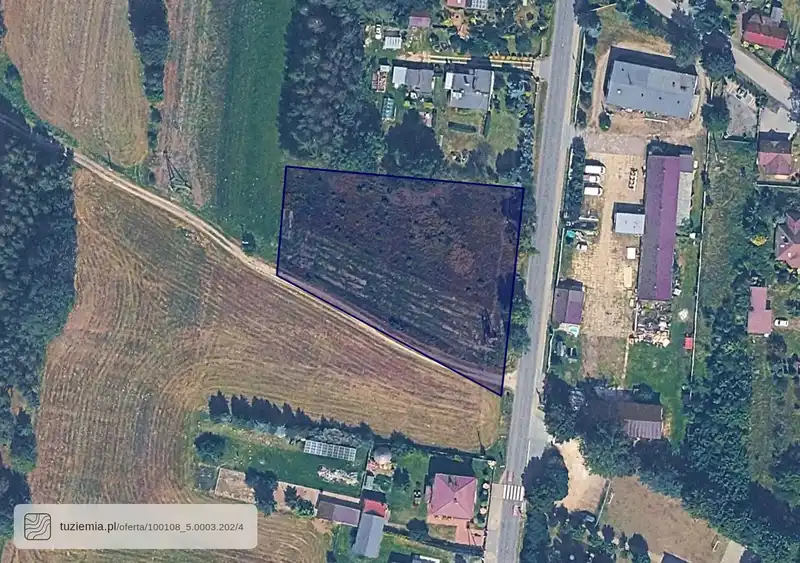 Działka na sprzedaż Bujny Szlacheckie