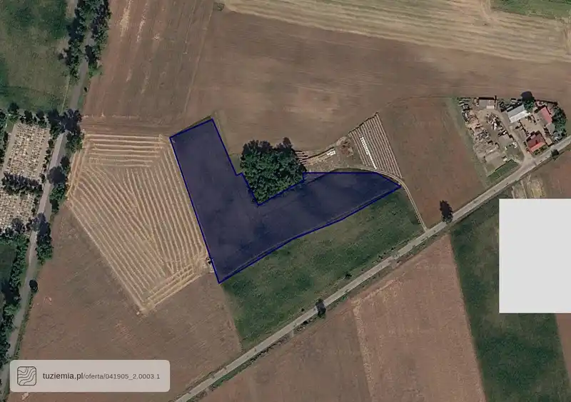 Działka na sprzedaż Cegielnia