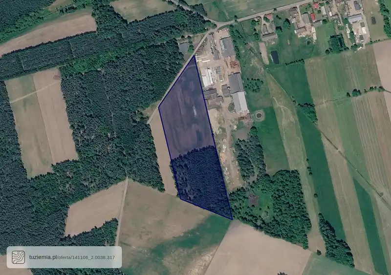 Działka na sprzedaż Zawady Dworskie