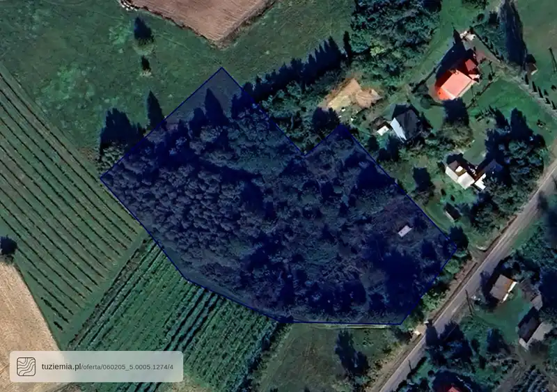 Działka na sprzedaż Komodzianka