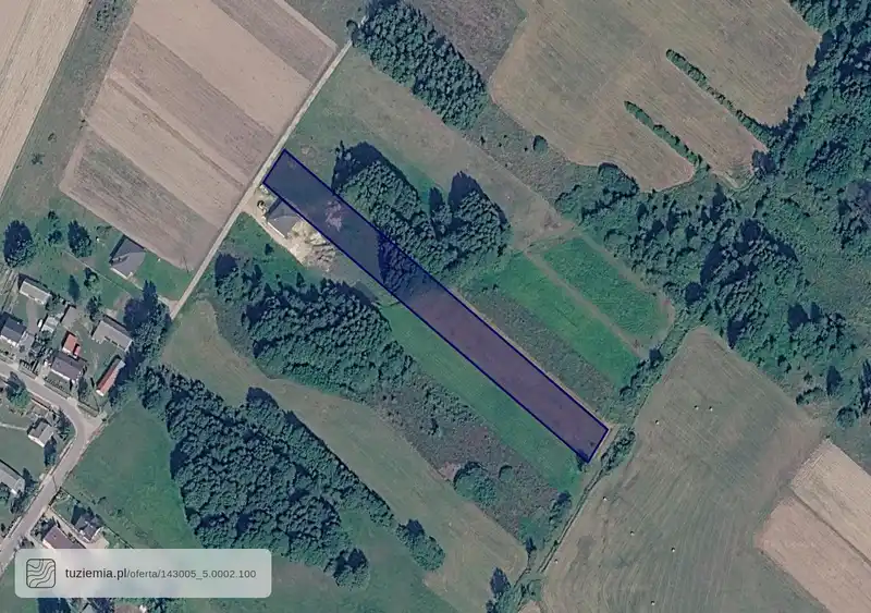 Działka na sprzedaż Chustki
