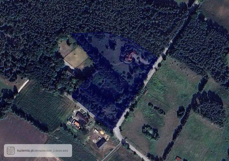 Działka na sprzedaż Zarośle Cienkie