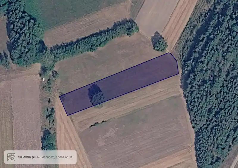 Działka na sprzedaż Brzozowa