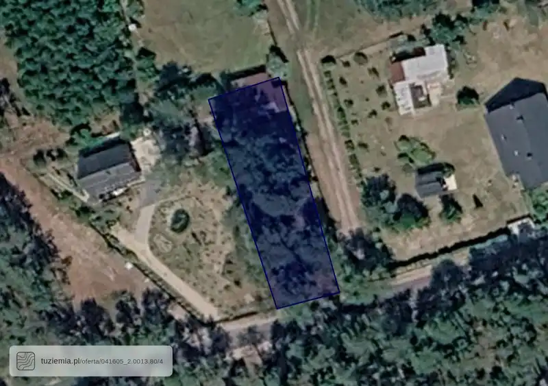 Działka na sprzedaż Okoniny Nadjeziorne