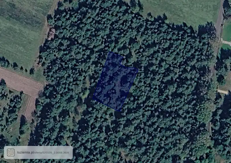 Działka na sprzedaż Poświętne