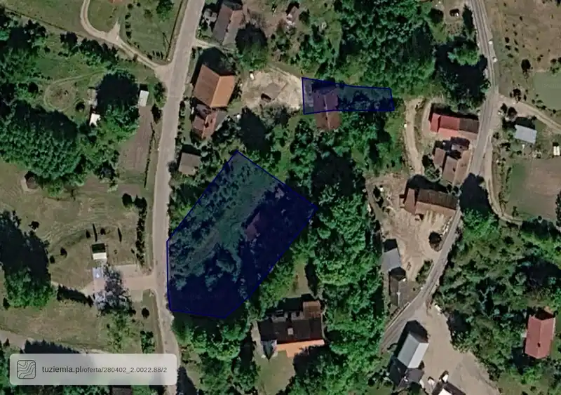 Działka na sprzedaż Skowrony