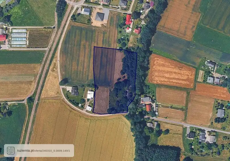 Działka na sprzedaż Pierściec