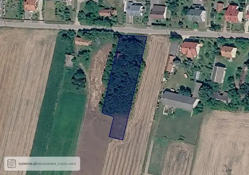 Działka na sprzedaż Młodzawy Duże