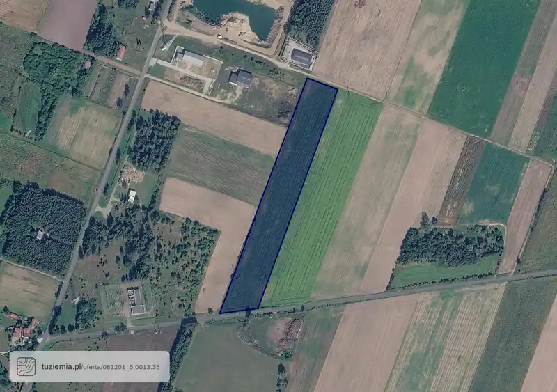 Działka na sprzedaż Przybyszów