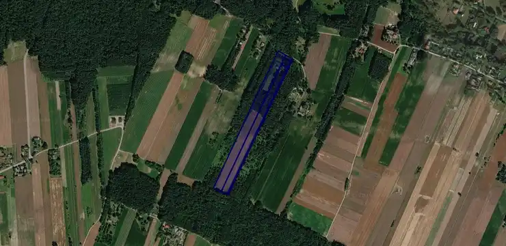 Działka na sprzedaż - LUBELSKIE, lubelski, Borzechów, Majdan Skrzyniecki 191
