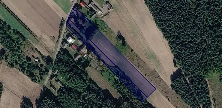 Działka na sprzedaż - ŚWIĘTOKRZYSKIE, ostrowiecki, Bałtów, Skarbka 1252/1