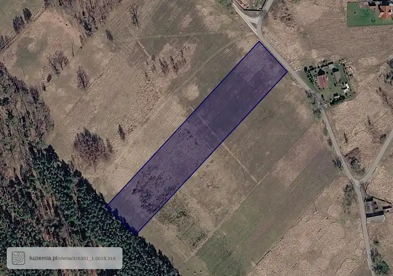 Działka na sprzedaż Karsibór 15