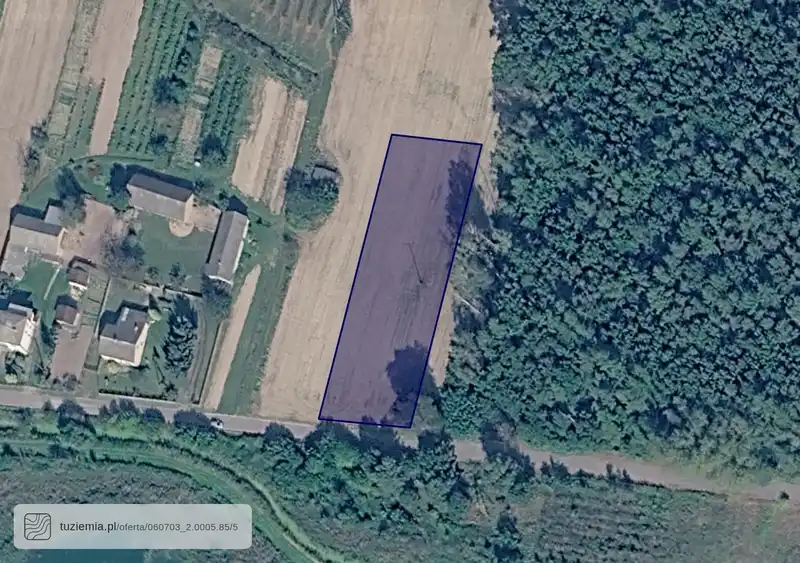 Działka na sprzedaż Krzywie