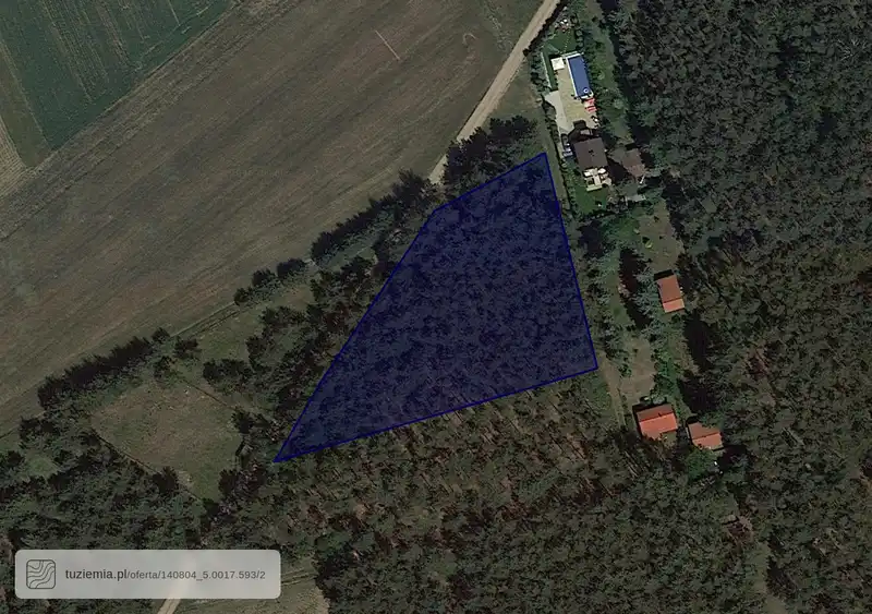 Działka na sprzedaż Łacha