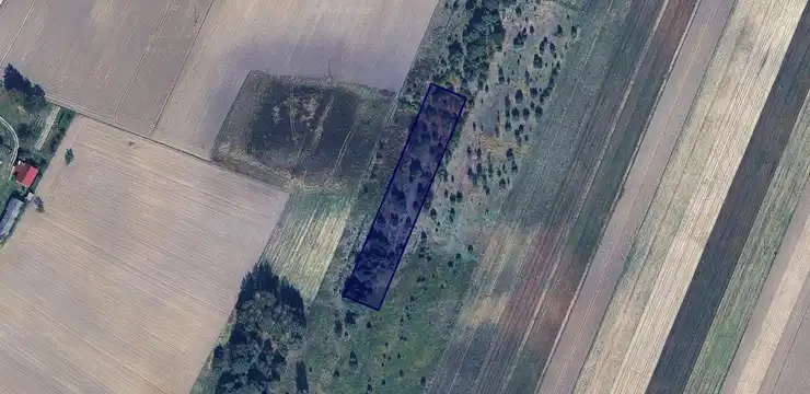 Działka na sprzedaż - LUBELSKIE, lubartowski, Kamionka, Wólka Krasienińska 238/2