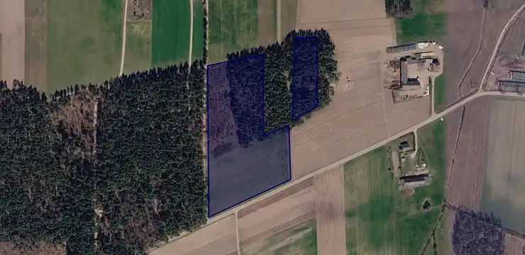 Działka na sprzedaż - PODLASKIE, białostocki, Zawady, Konopki-Pokrzywnica 252/16