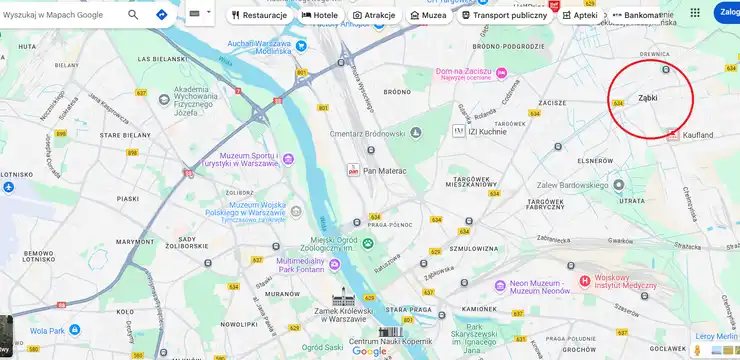 Działka na sprzedaż - MAZOWIECKIE, wołomiński, Ząbki, 01-22 169/6