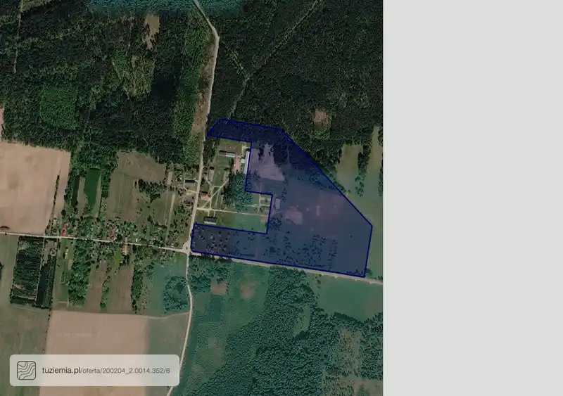 Działka na sprzedaż Łużany