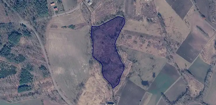 Działka na sprzedaż - DOLNOŚLĄSKIE, wołowski, Brzeg Dolny, Jodłowice 118/1