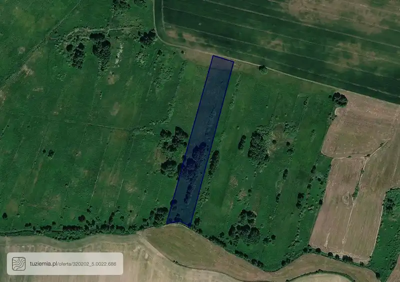 Działka na sprzedaż Zamęcin