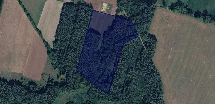 Działka na sprzedaż - LUBUSKIE, żarski, Lubsko, Osiek 158