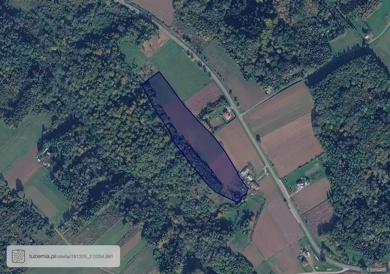 Działka na sprzedaż Krzywcza