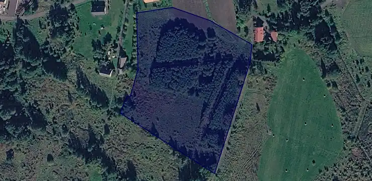 Działka na sprzedaż - DOLNOŚLĄSKIE, zgorzelecki, Pieńsk, Dłużyna Dolna 351